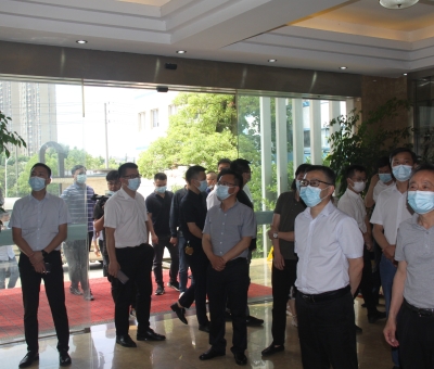 九江市委副秘書長劉海波等領導及全市改革辦主任（聯(lián)絡員）蒞臨仙客來現(xiàn)場觀摩及調(diào)研
