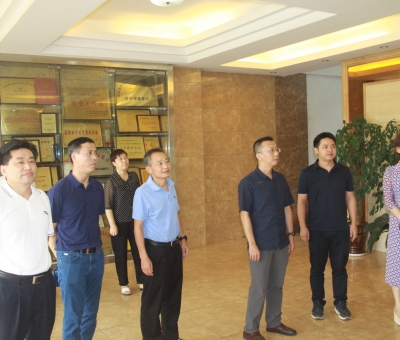 江西省科學技術協(xié)會二級調(diào)研員甘斌等一行蒞臨仙客來考察調(diào)研